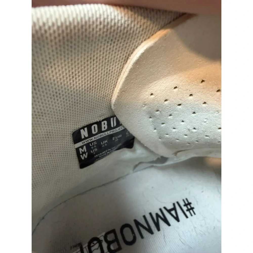 NOBULL‎ Outwork Edge High Top Training Shoes White Womens 7 Mens 5.5